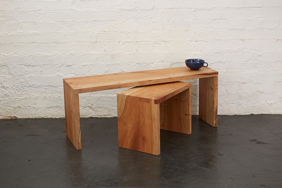 On the Marshes furniture: Large Bench & Small Bench