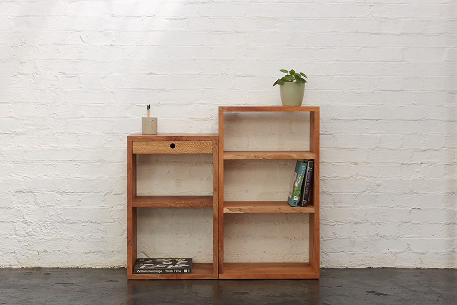 On the Marshes furniture: Small and Large Bookcases