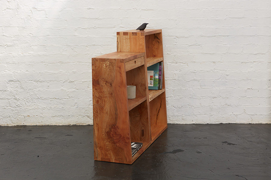 On the Marshes furniture: Small Bookcase & Large Bookcase