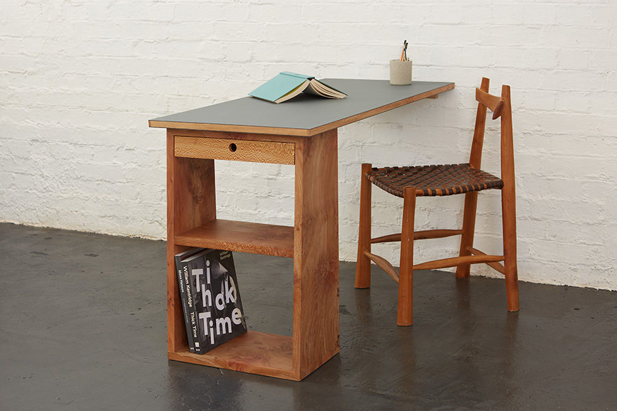 On the Marshes furniture: Small Bookcase and Desk Top