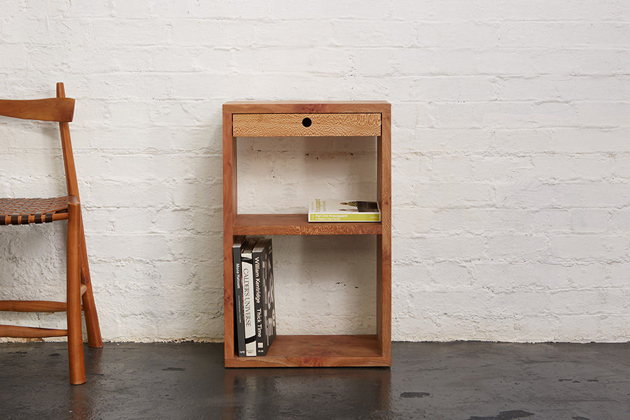 On the Marshes furniture: Small Bookcase, with drawer