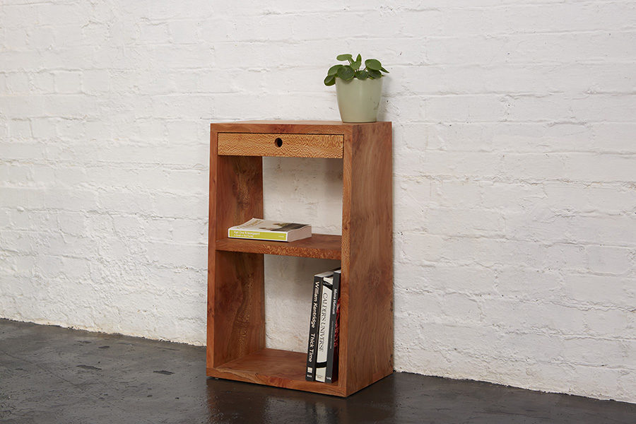 On the Marshes furniture: Small Bookcase, with drawer