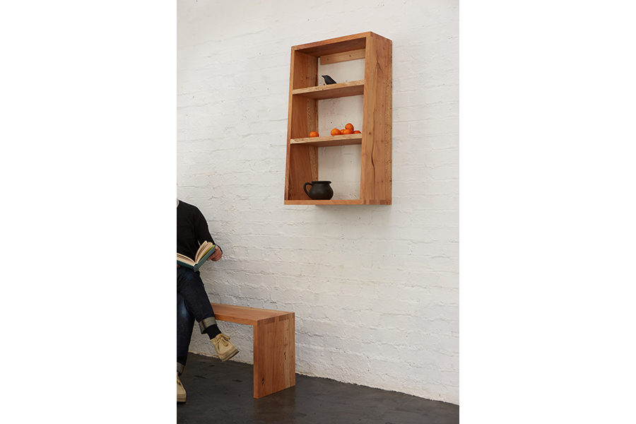 On the Marshes furniture: Large Bench & Large Bookcase