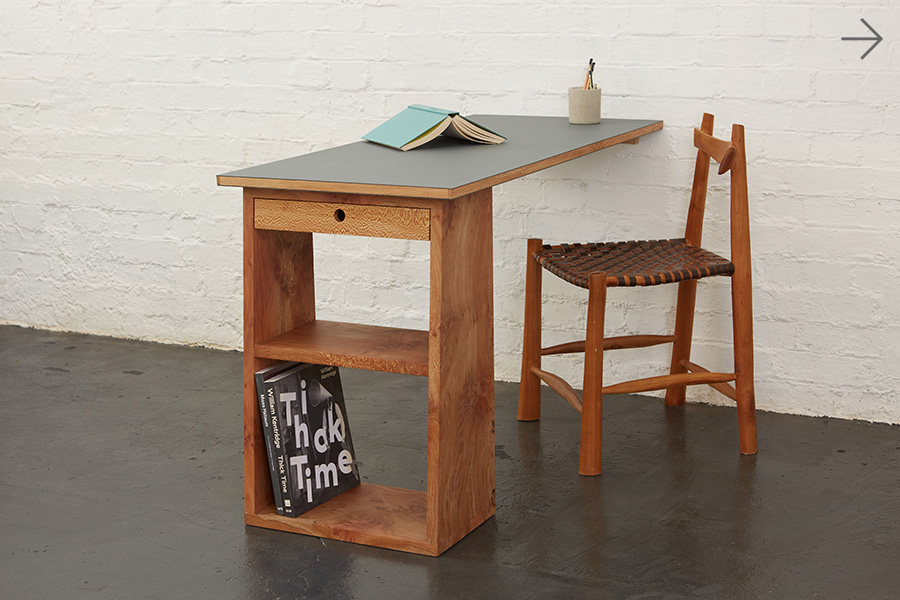 On the Marshes furniture: Desk Top and Small Bookcase